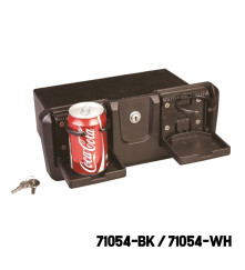 AAA - Glove Box with Drink / Can Holder - Black