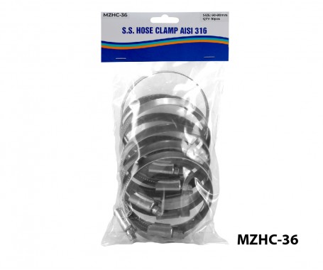 MAZUZEE - S.S. Hose Clamp AISI 316