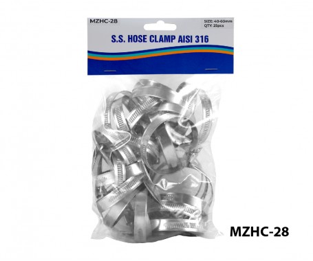 MAZUZEE - S.S. Hose Clamp AISI 316