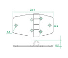 AAA - Stainless Steel Hinge 304