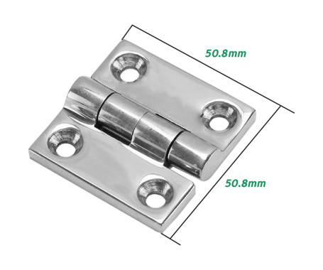 Butt Hinge - AISI 316