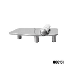 Hinge with Thread Shank M5 - AISI 304