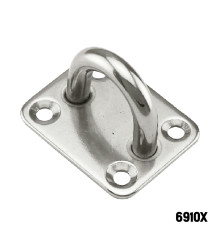 Eye Plate Without Ring, AISI 304