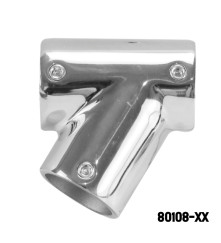 Tee S.S., AISI 316 - 60 Degree (Left)
