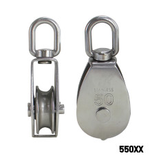 Block Single Sheave, AISI 304 