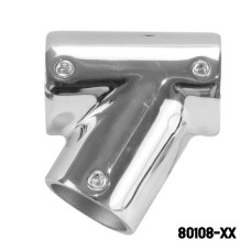 Tee S.S., AISI 316 - 60 Degree (Left)