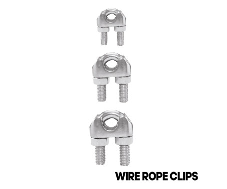 Wire Rope Clip, AISI 316
