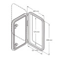 CANSB - Hatch 180° (606mm x 243mm)