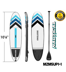 MAZUZEE - 10'6" Inflatable Stand Up Paddle Board
