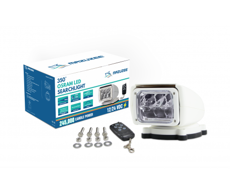 MAZUZEE - 350° Osram LED Searchlight (245,000 Candle Power)