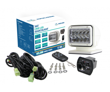 MAZUZEE - 360° Cree LED Searchlight (183,500 Candle Power)