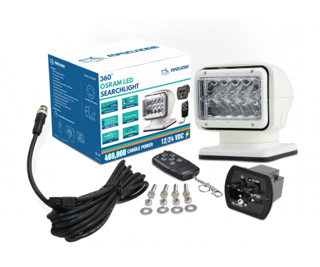 MAZUZEE - 360° Osram LED Searchlight (469,000 Candle Power) 