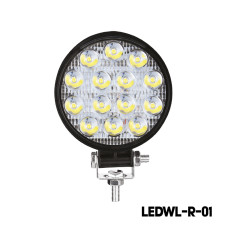 14 LED Round Waterproof  Work Light - 42W