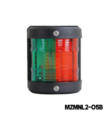 MAZUZEE - 2NM LED Red & Green Combination Bow Navigation Light - Boats up to 20m