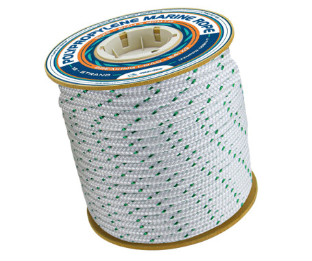 MAZUZEE - Polypropylene Marine Rope - (90 Meter Spool)