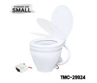 TMC - New Round Base Electric Marine Toilet with Designed Cover 