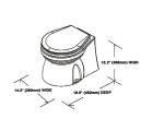 TMC - Electric Marine Toilet (Previous Part No. TMC-99910)
