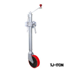 Single Wheel Trailer Jack H/D (Red Wheel)