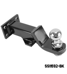 Ball Mount Bracket - Black Enamel Finish