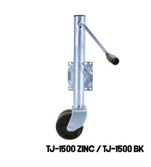 TJ-1500 Zinc Trailer Jack Dual Wheel