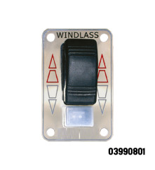 MAZUZEE - Rocker Switch Panel with Safety On/Off Switch - Stainless Steel Front
